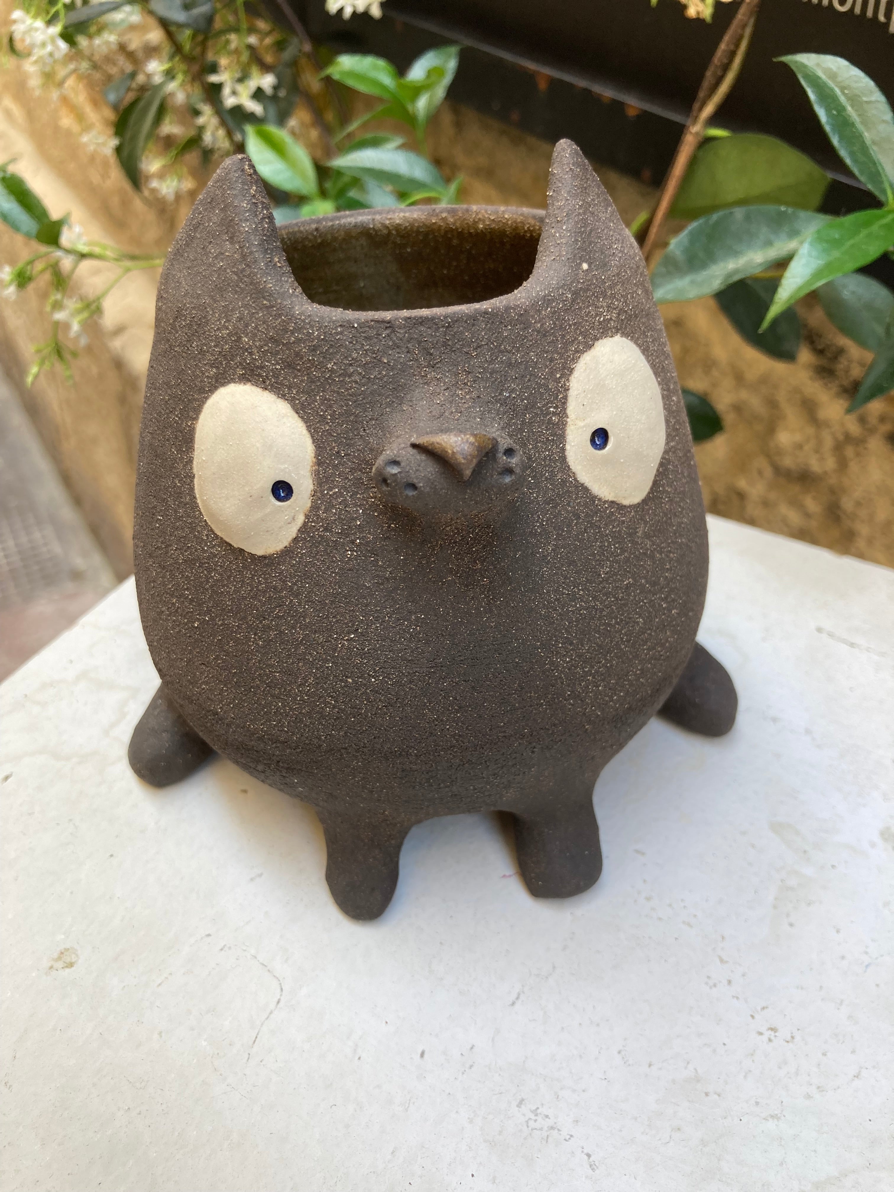 Pot mimi chat noir 🐈‍⬛