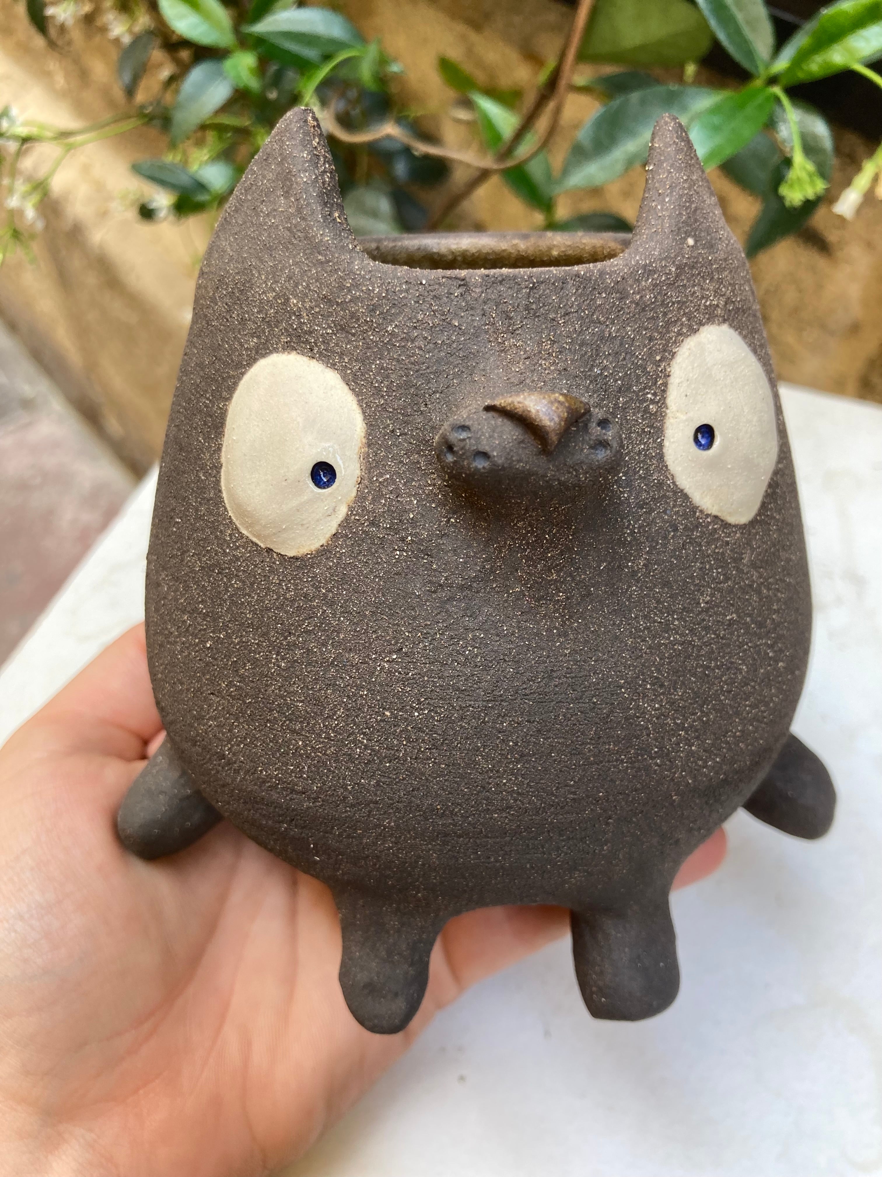 Pot mimi chat noir 🐈‍⬛