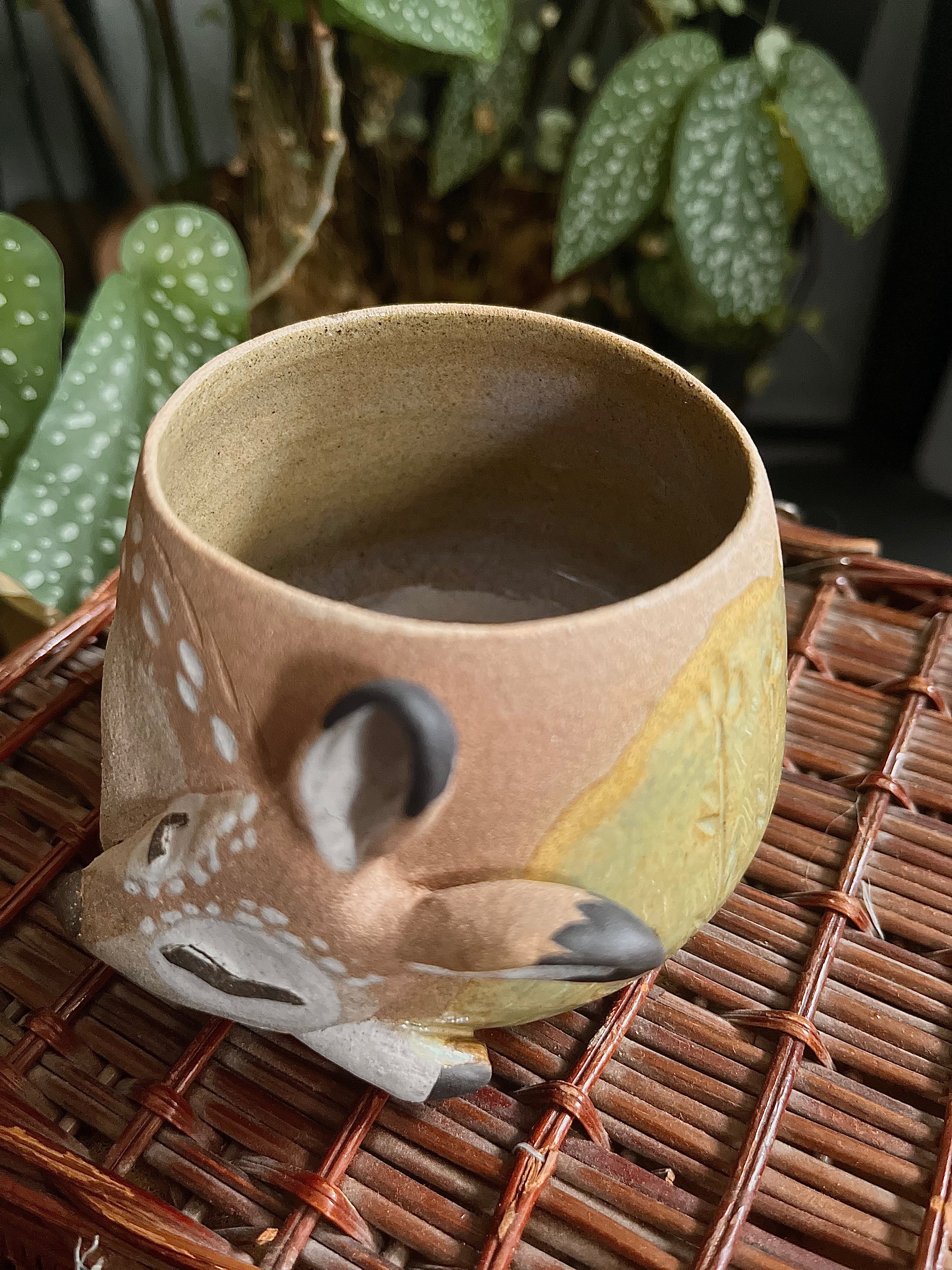 Tasses faon endormi