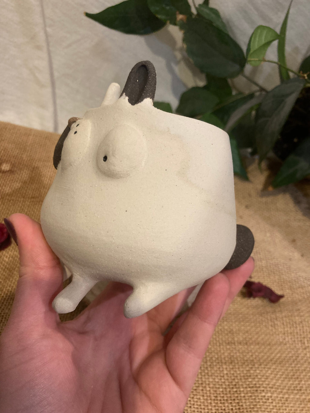 Tasse mimi lapin noir et blanc 🐰