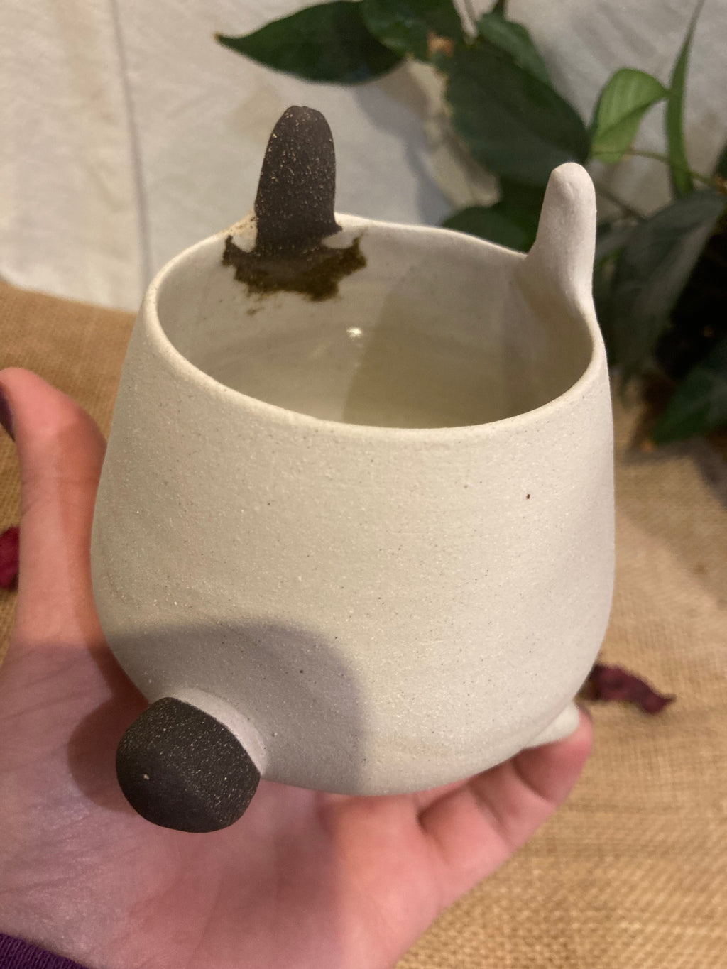 Tasse mimi lapin noir et blanc 🐰